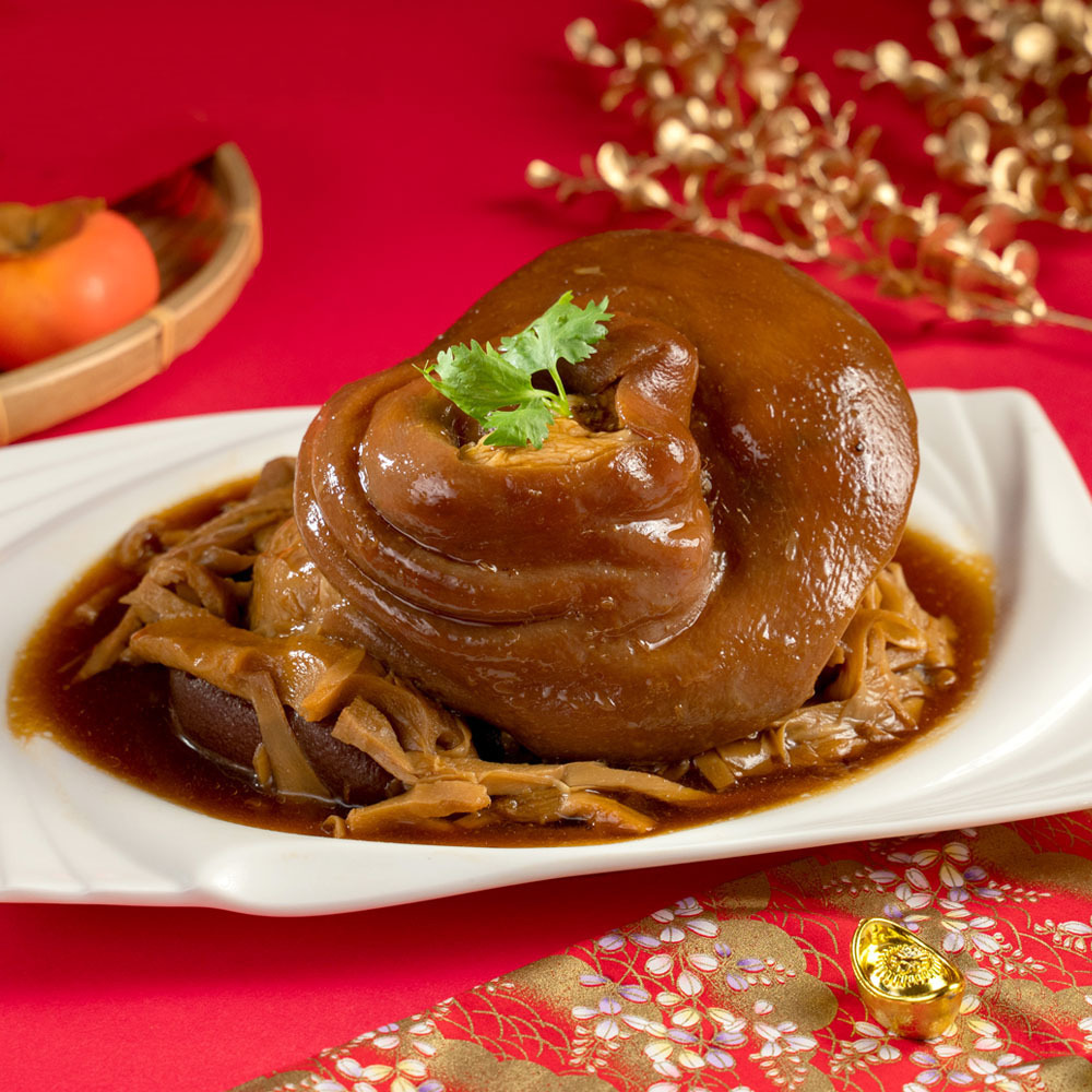 【紅燒筍絲蹄膀】