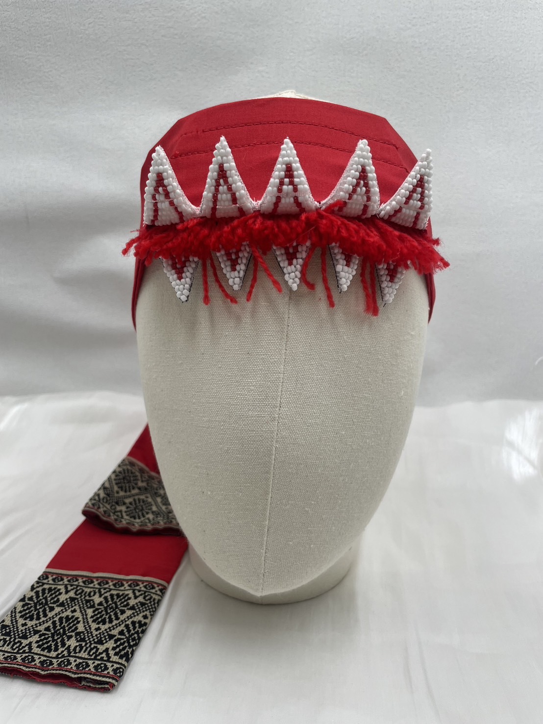 No.1大人款10瓣珠繡額花120cm