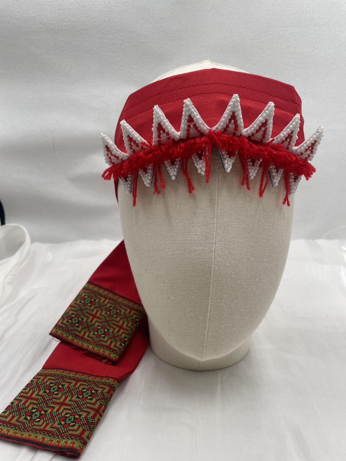 No.4大人款16瓣珠繡額花120cm