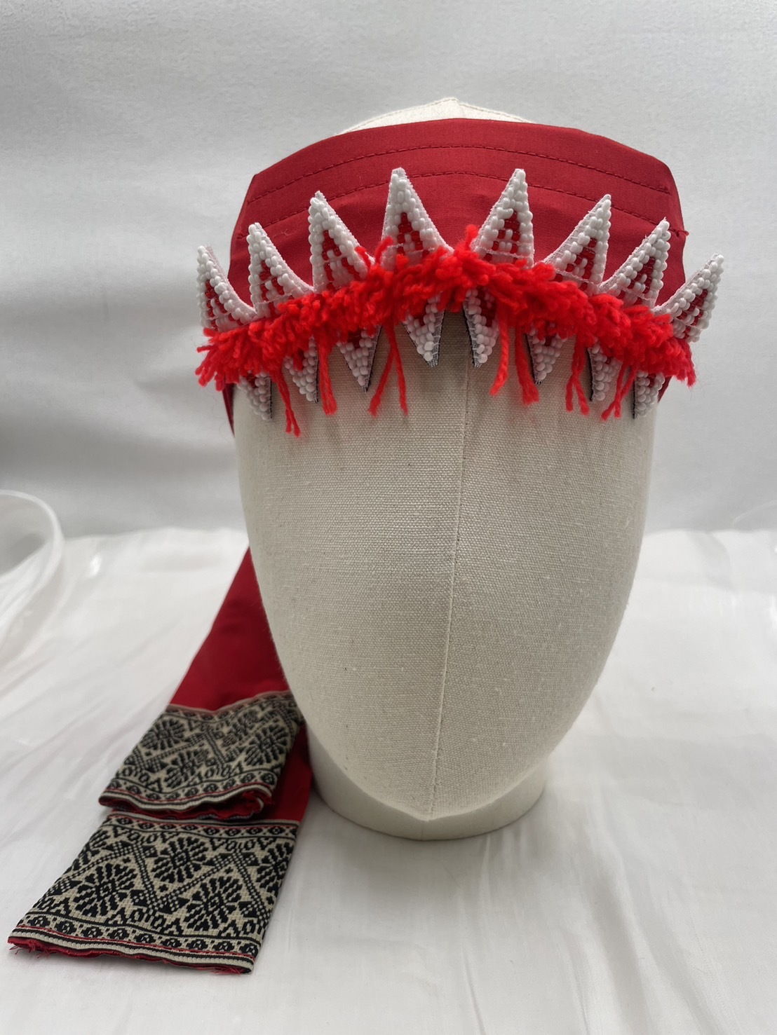 No.4(亮)大人款16瓣珠繡額花120cm