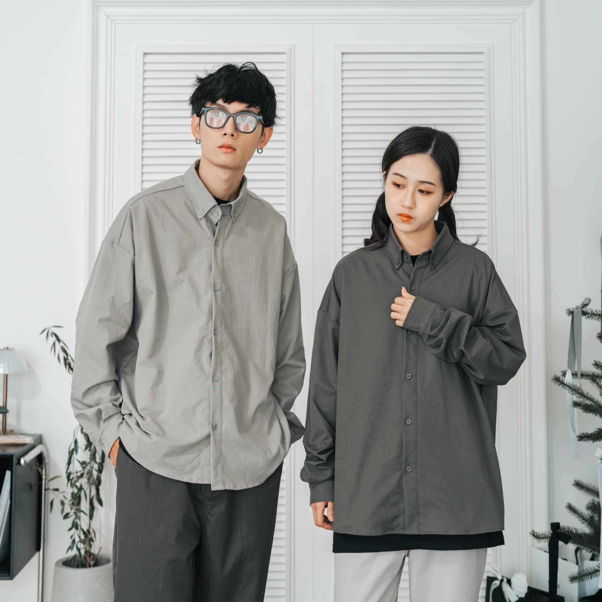 Doupicks 🇯🇵  竹節仿棉感襯衫/長褲 日系選品 SB0149/SB2024