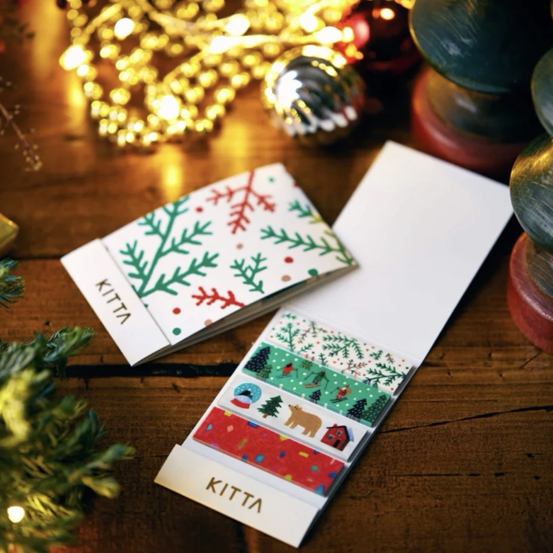 聖誕限定款 隨身攜帶和紙膠帶 ｜日本日本 KITTA