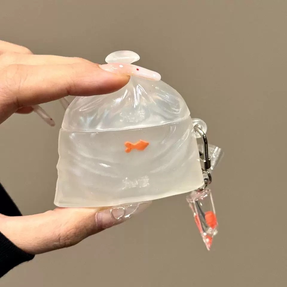 <快速出貨> 水晶晶小金魚 耳機保護殼