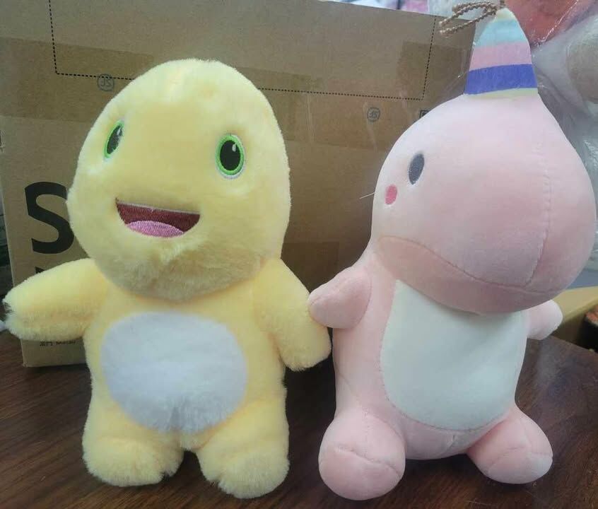 奶龍恐龍公仔 SIZE約23CM,清貨貨品,不設退換