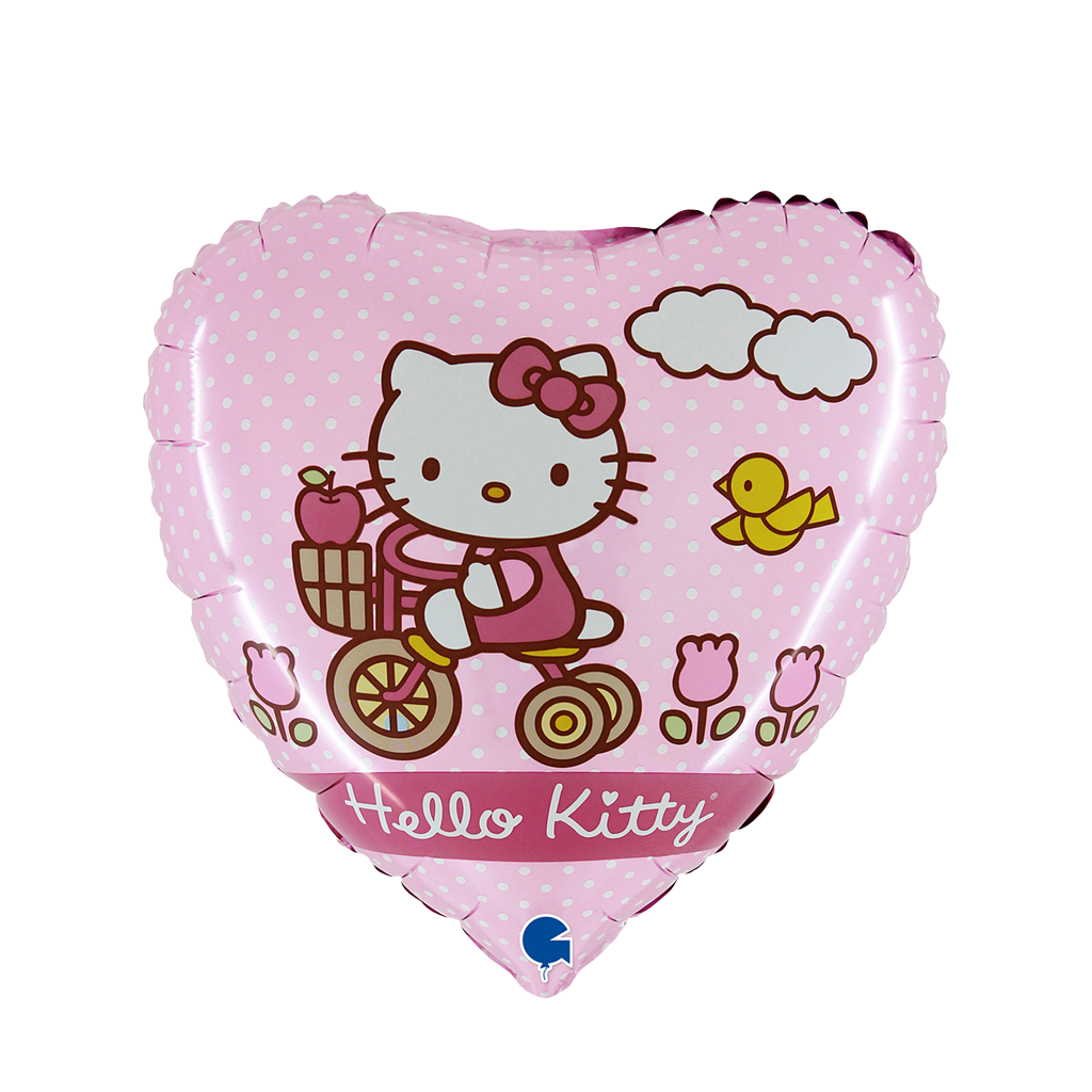 卡通單品丨騎單車的凱蒂貓