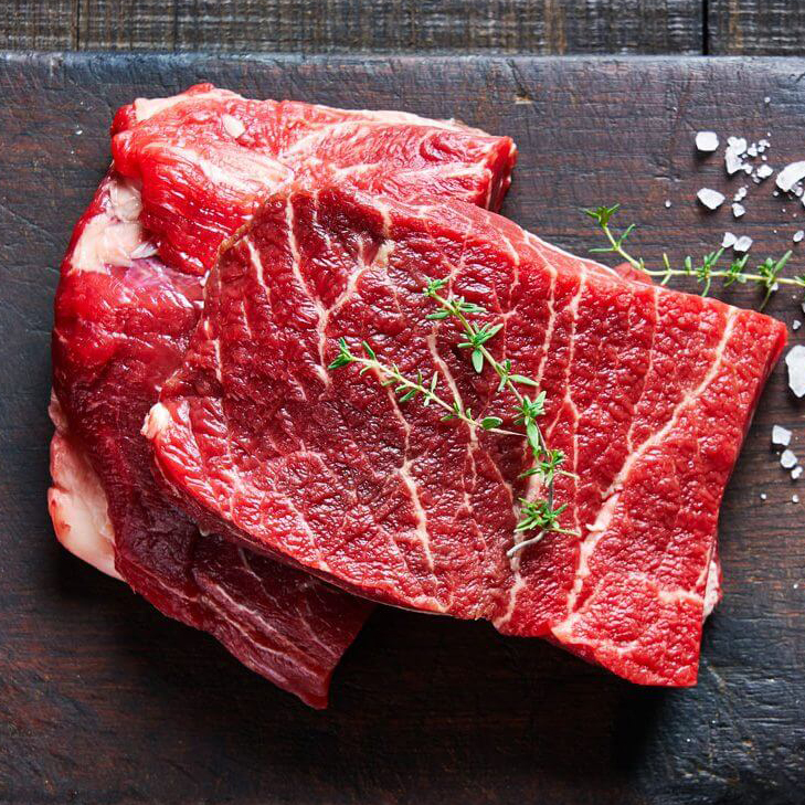 Uruguay Black Angus Flat Iron Minute Steak 100g X 5 PCS (500g) (Frozen)