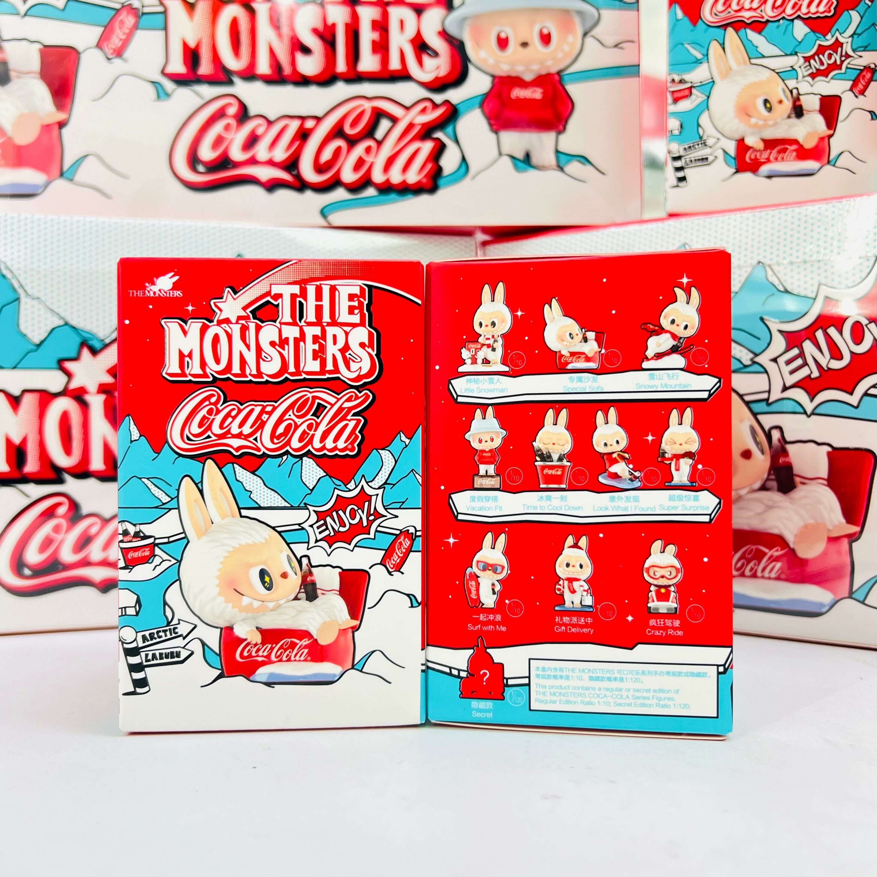 The Monsters Labubu Coca Cola Blind Box ( POPMART )