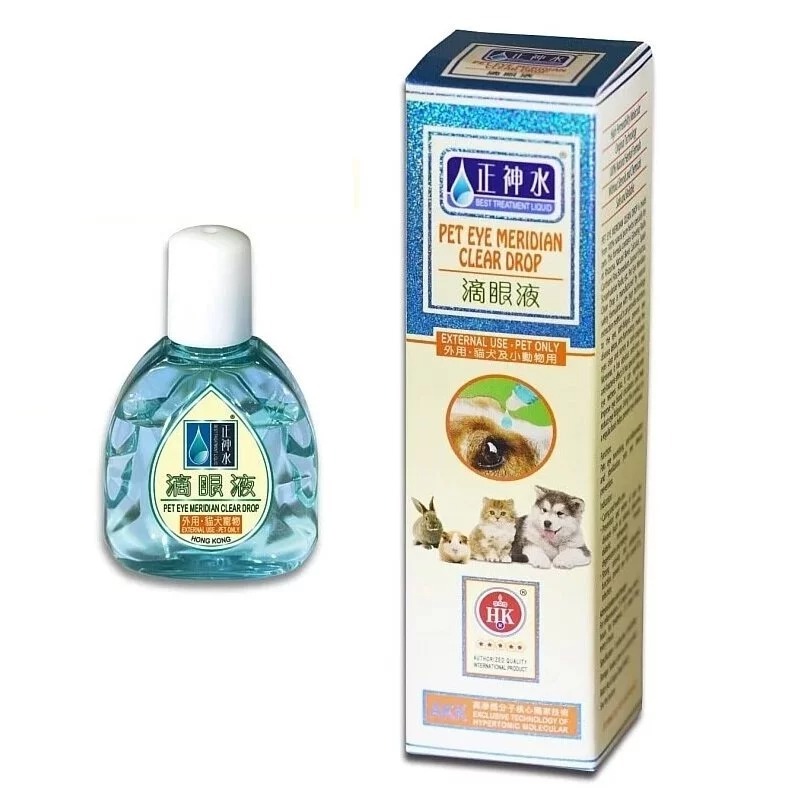正神水 - 【寵物專用】貓狗滴眼液(12mL)100%天然草本成份 BTL1461