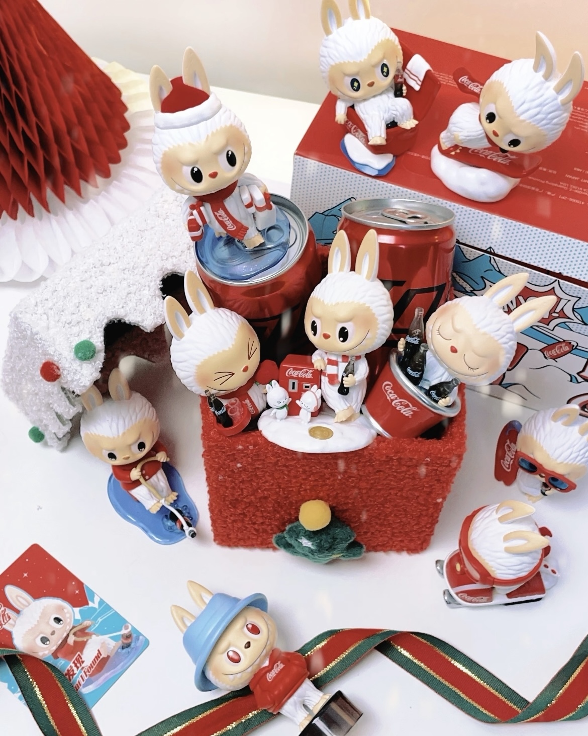 The Monsters Labubu 泡泡瑪特 拉布布 可口可樂 玩具 公仔 聯名 盲盒