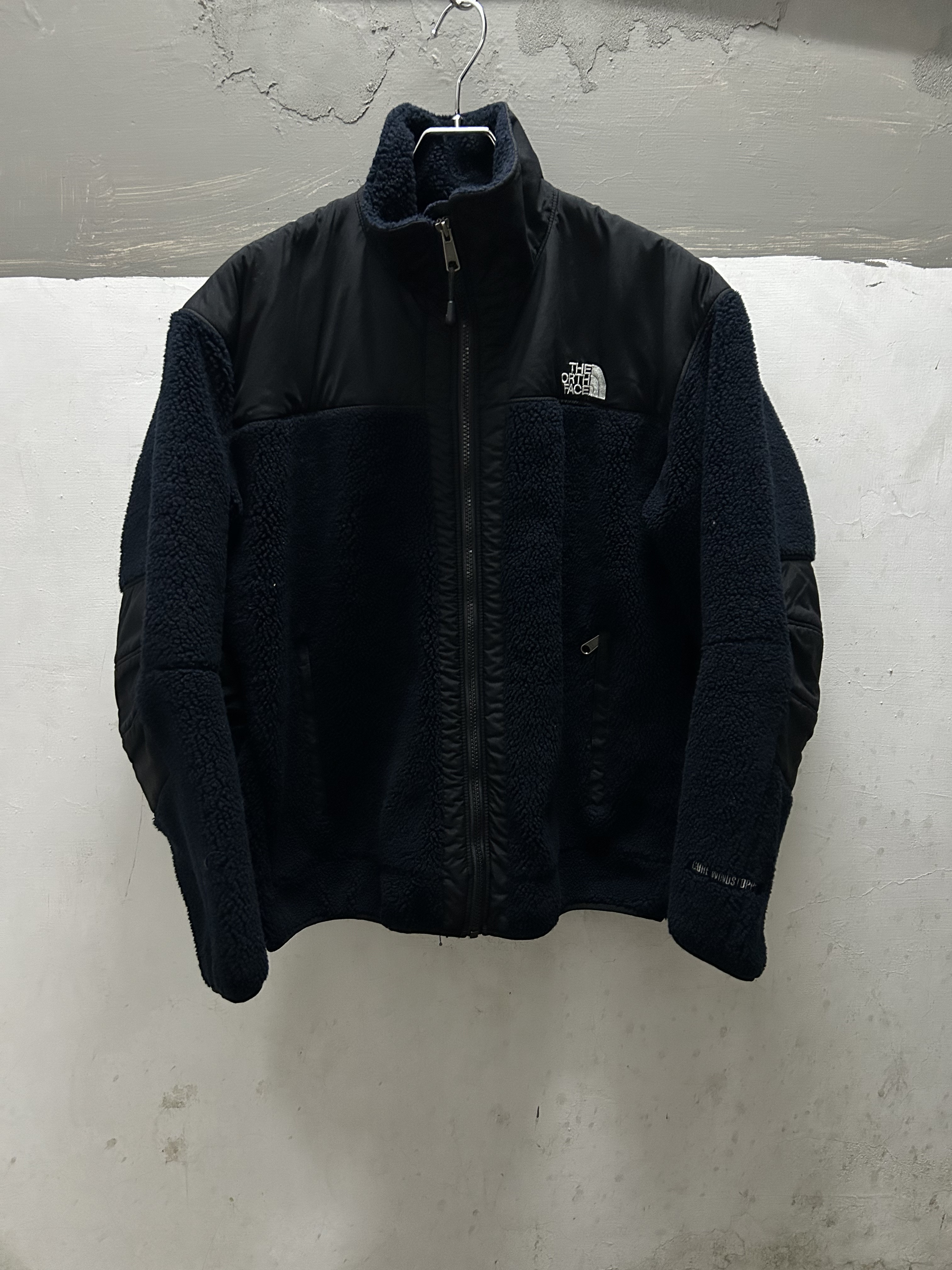 2000s THE NORTH FACE Nylon × Fleece Jacket Made in Japan