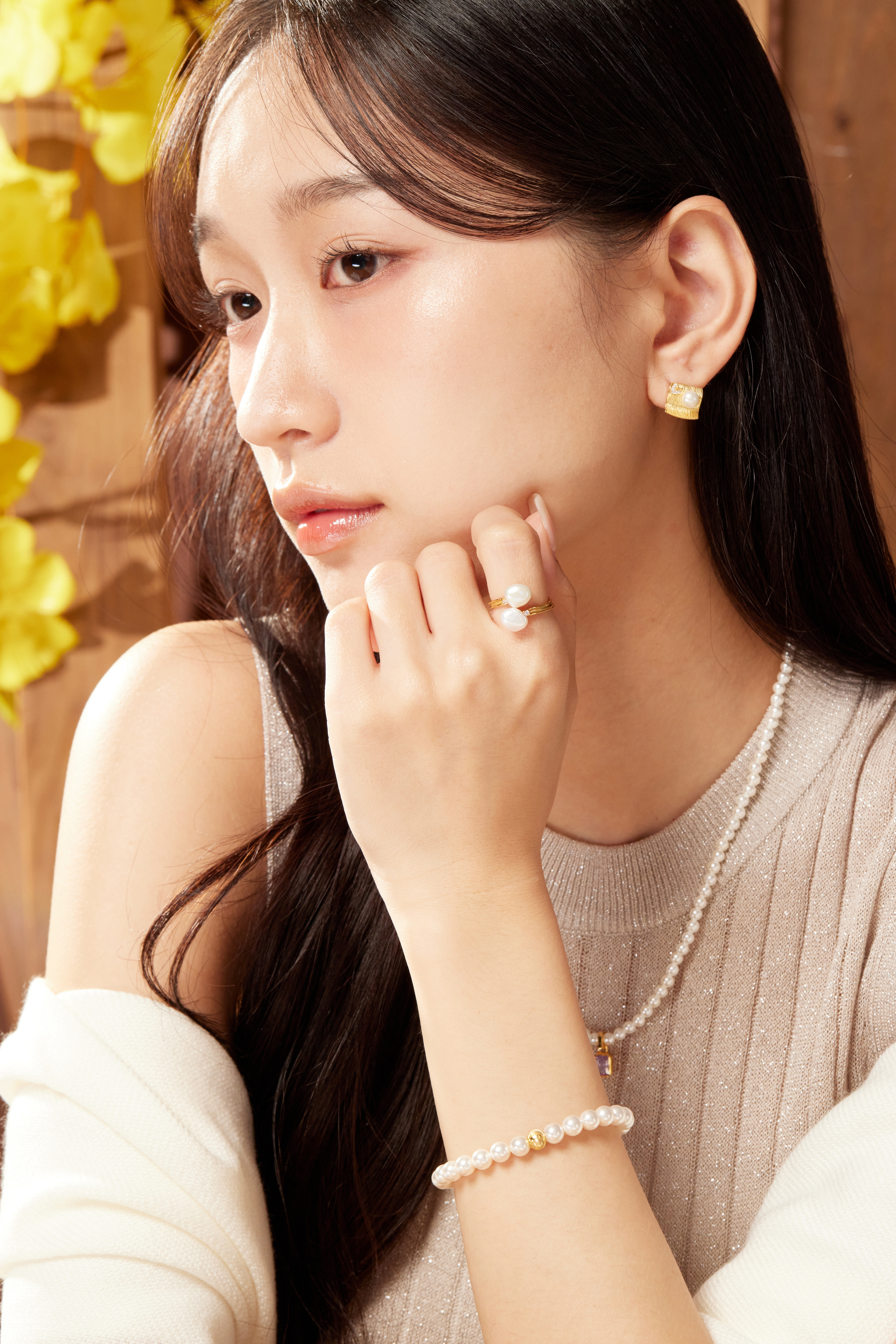 R899  | 純銀淡水珍珠戒指