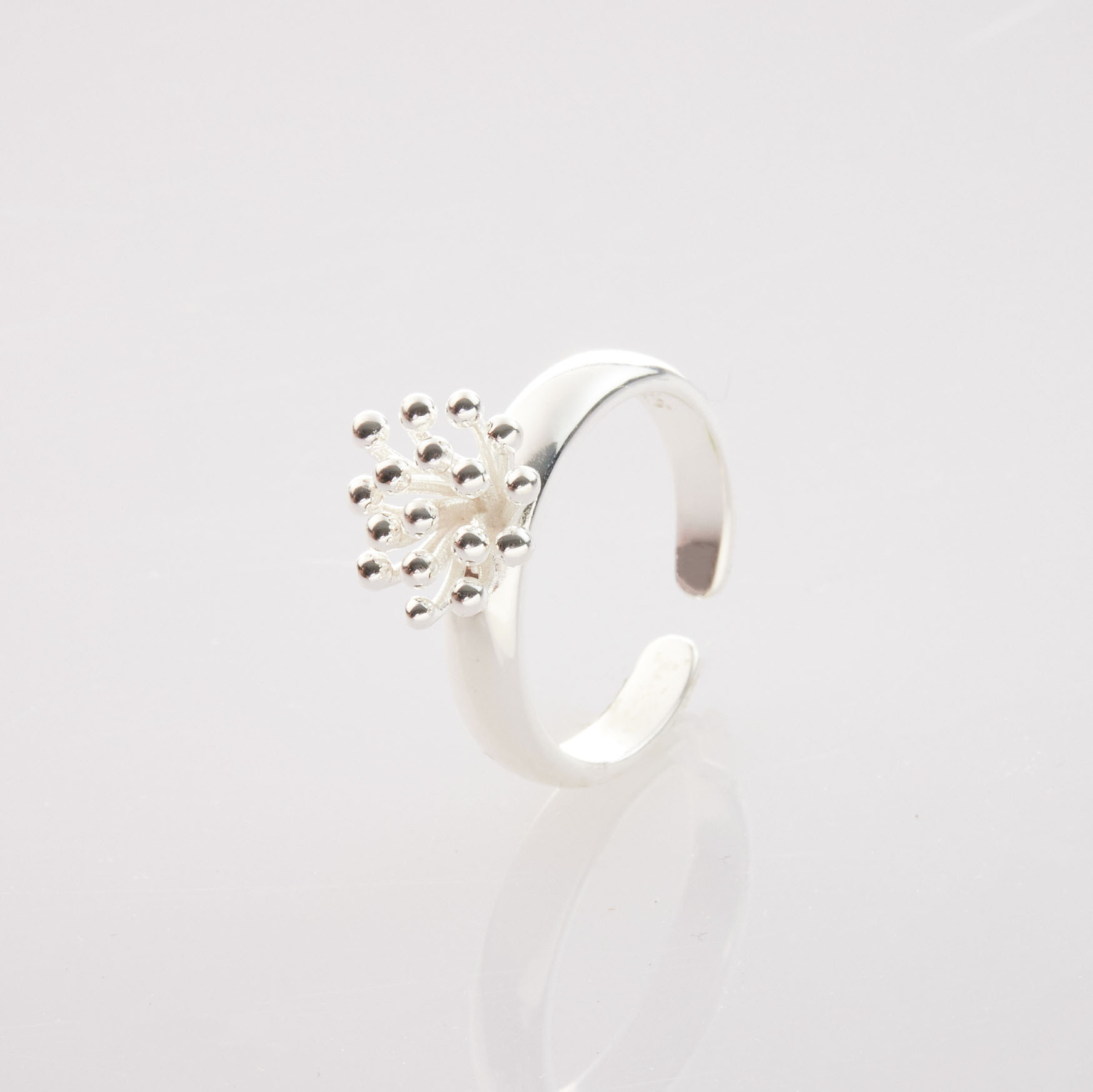 R838  | 純銀蒲公英戒指