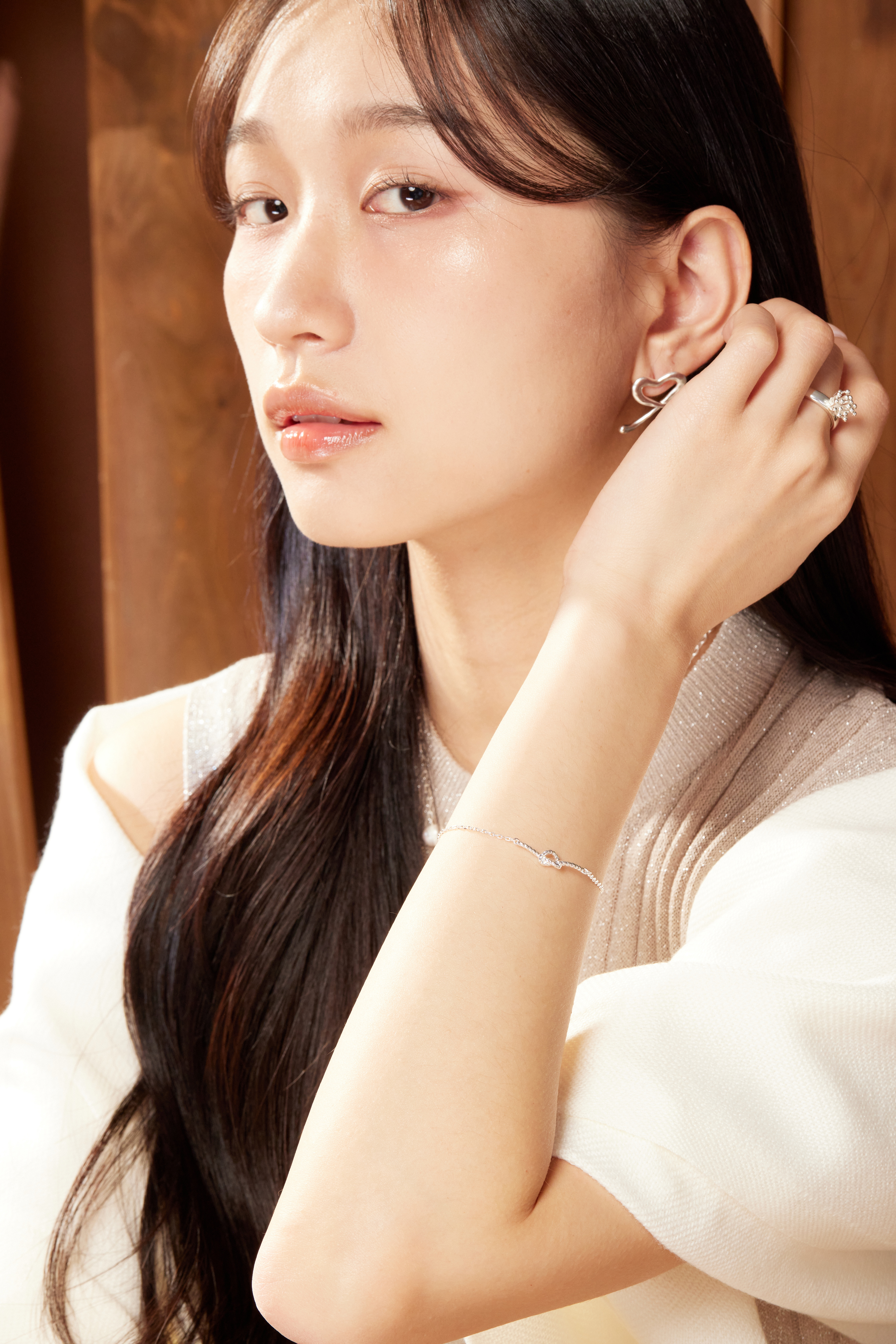 B310  | 純銀紐結手鍊