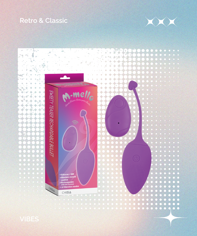 M-mello 蜜探 遙控按摩震動蛋 Sweety Teaser Rechargable Bullet