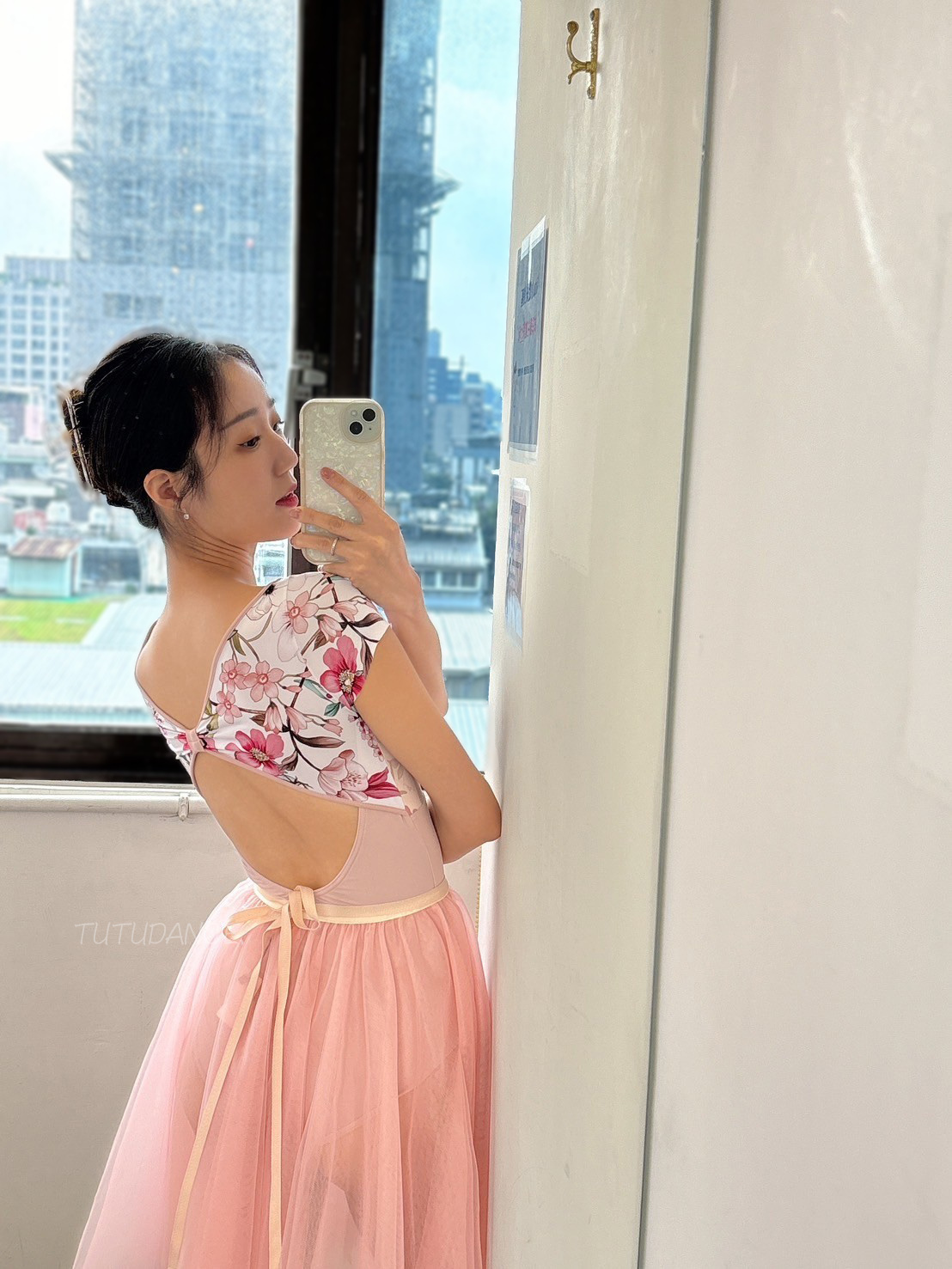 俄羅斯 Grishko【GR-DA4034 小包袖挖背舞衣】可放胸墊