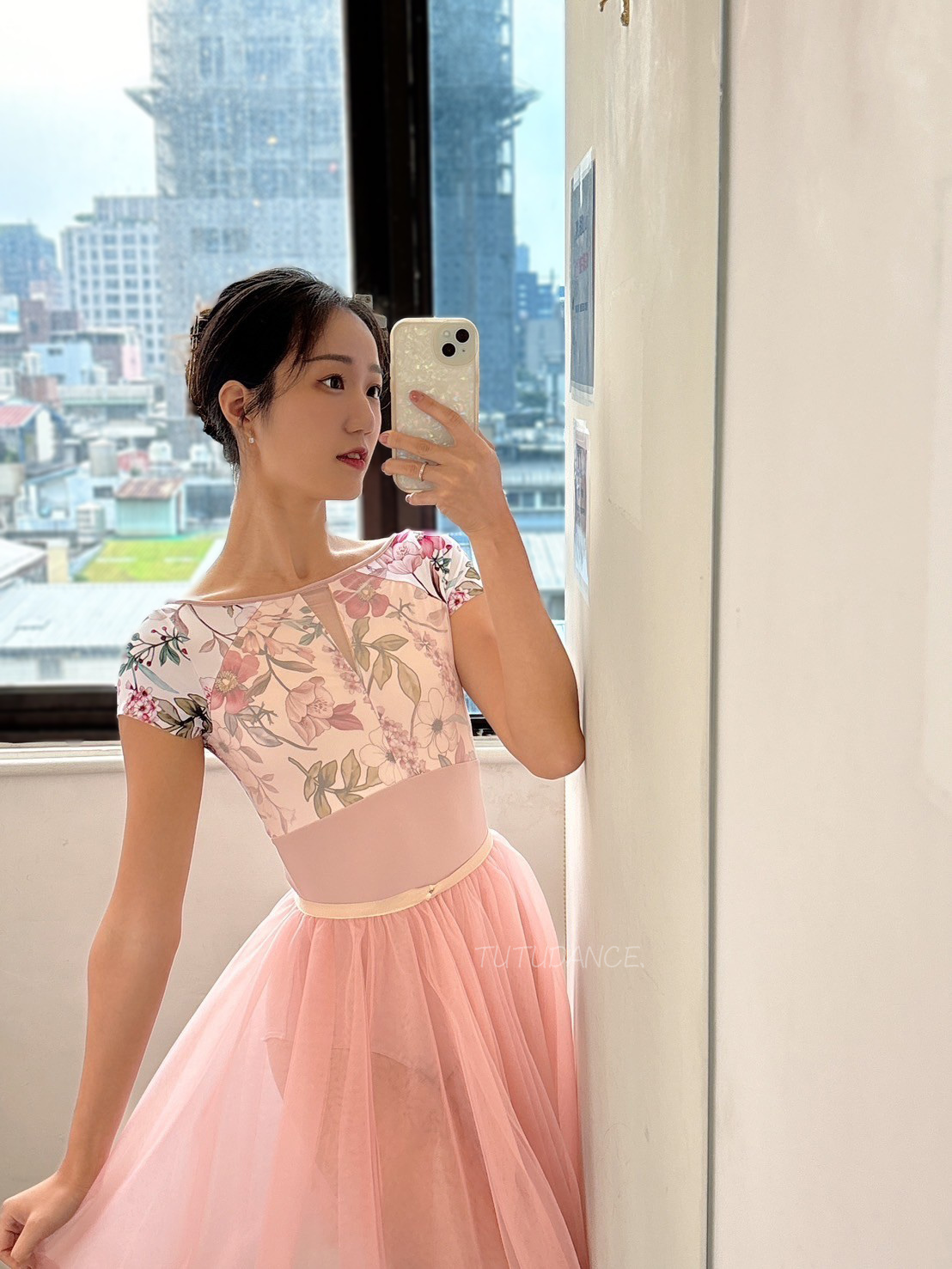 俄羅斯 Grishko【GR-DA4034 小包袖挖背舞衣】可放胸墊