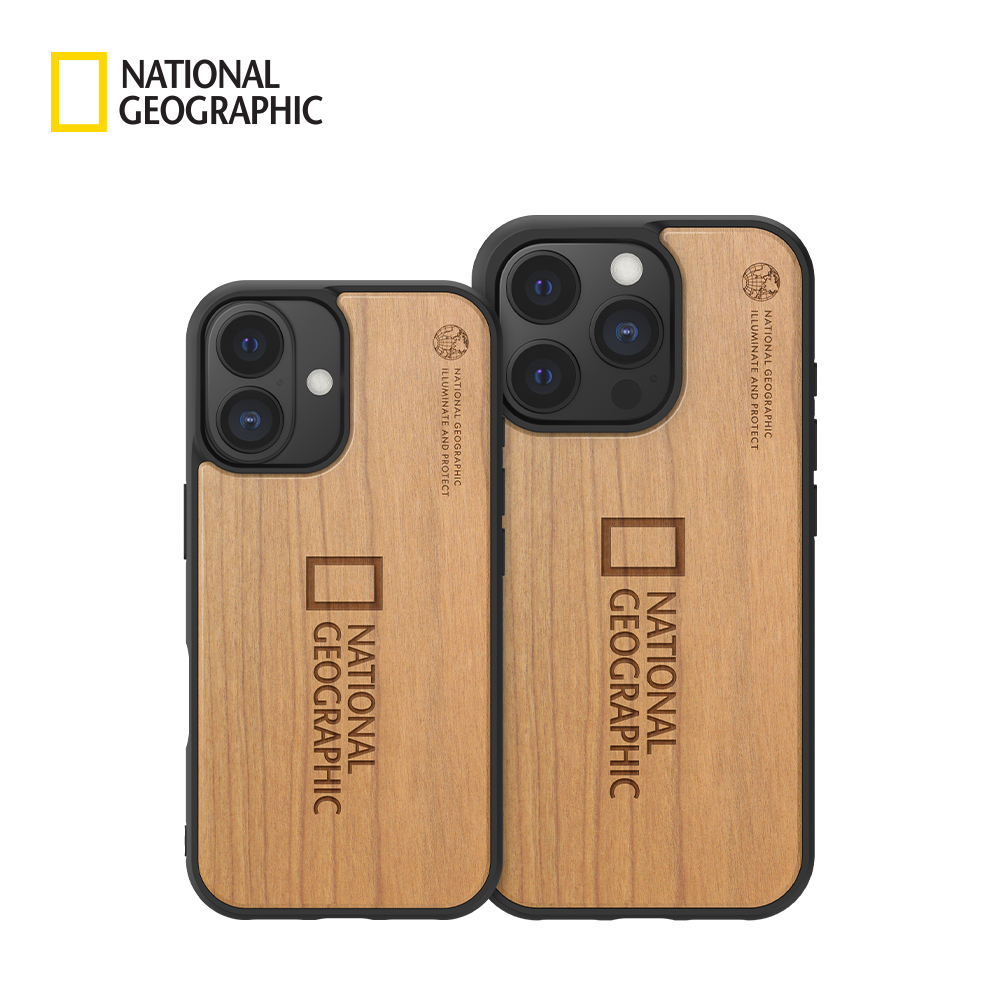 NatGeo｜國家地理 Nature Wood 磁吸木質保護殼 iPhone 16 系列