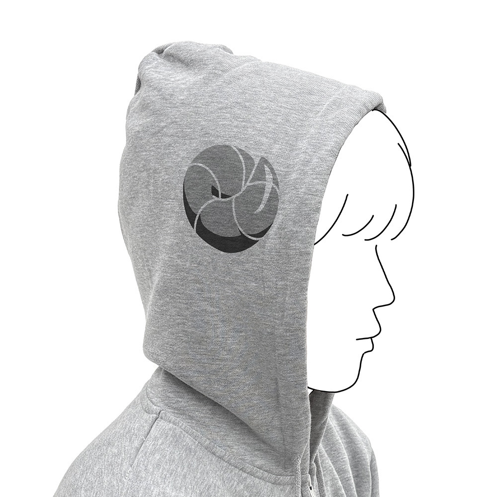 Cospa 1202 シャドウミストレス優子 ジップパーカーVer.2.0 [まちカドまぞく 2丁目] MIX GRAY