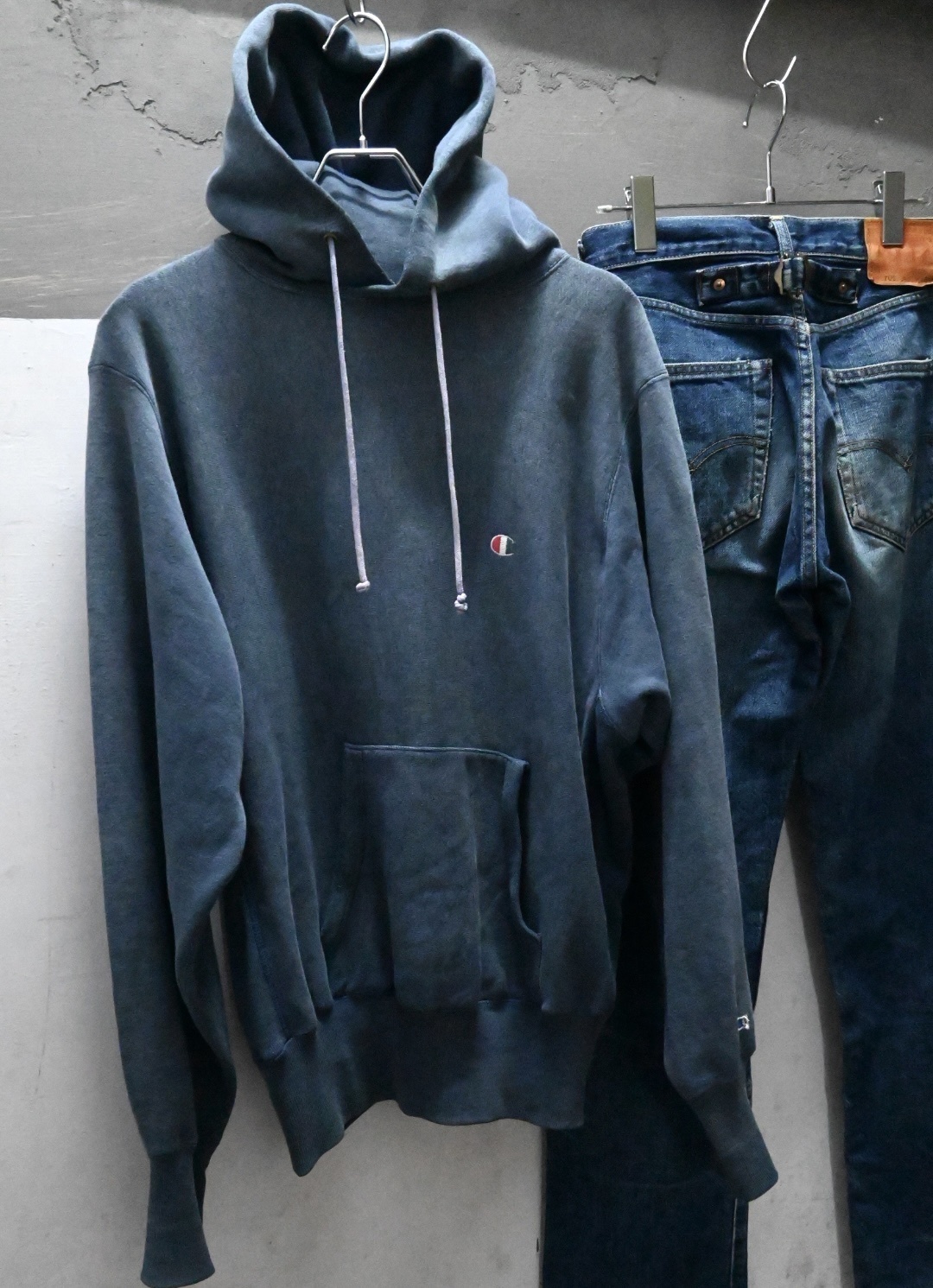 90s Champion REVERSE WEAVE Sweat Parka (Made in USA)