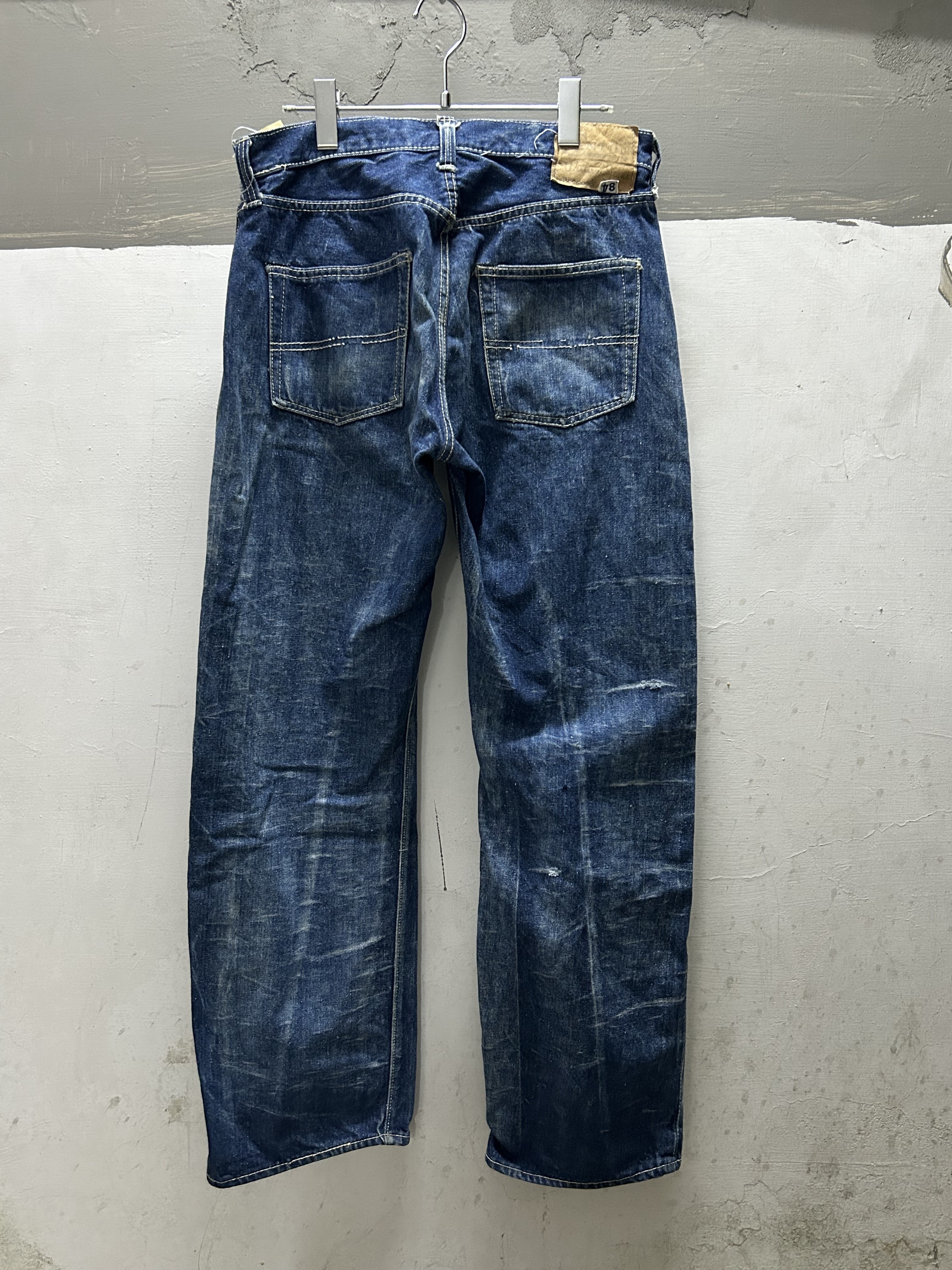 60s CANTON Denim Jeans Made in USA W31