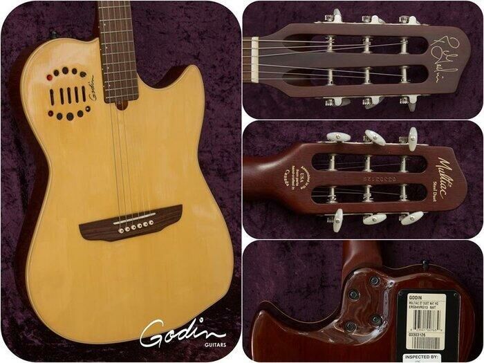 Godin Multiac ST DUET NAT HG 電 民謠吉他 含原廠厚袋