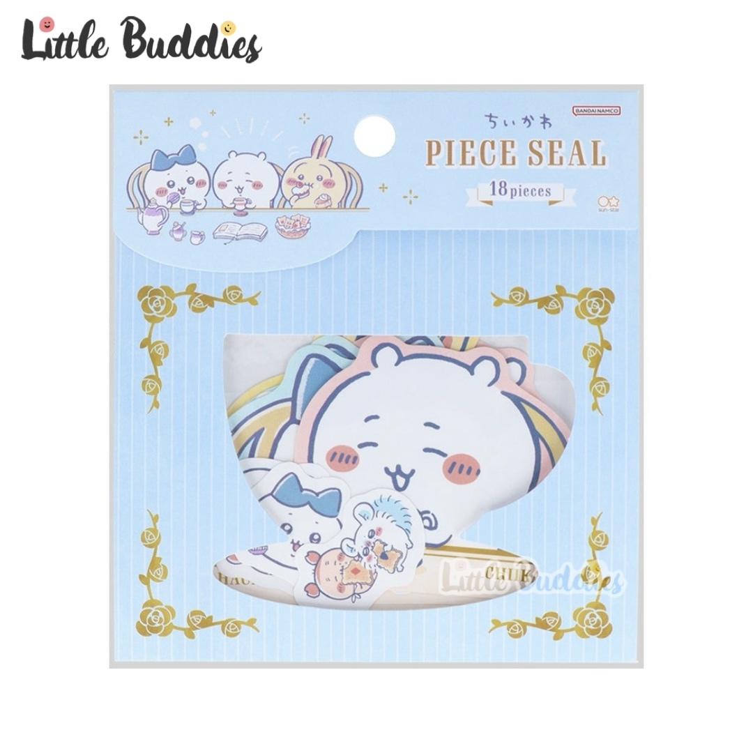 日本 chiikawa 吉伊卡哇 Wonder Tea Time系列 - 貼紙套裝 (18入)