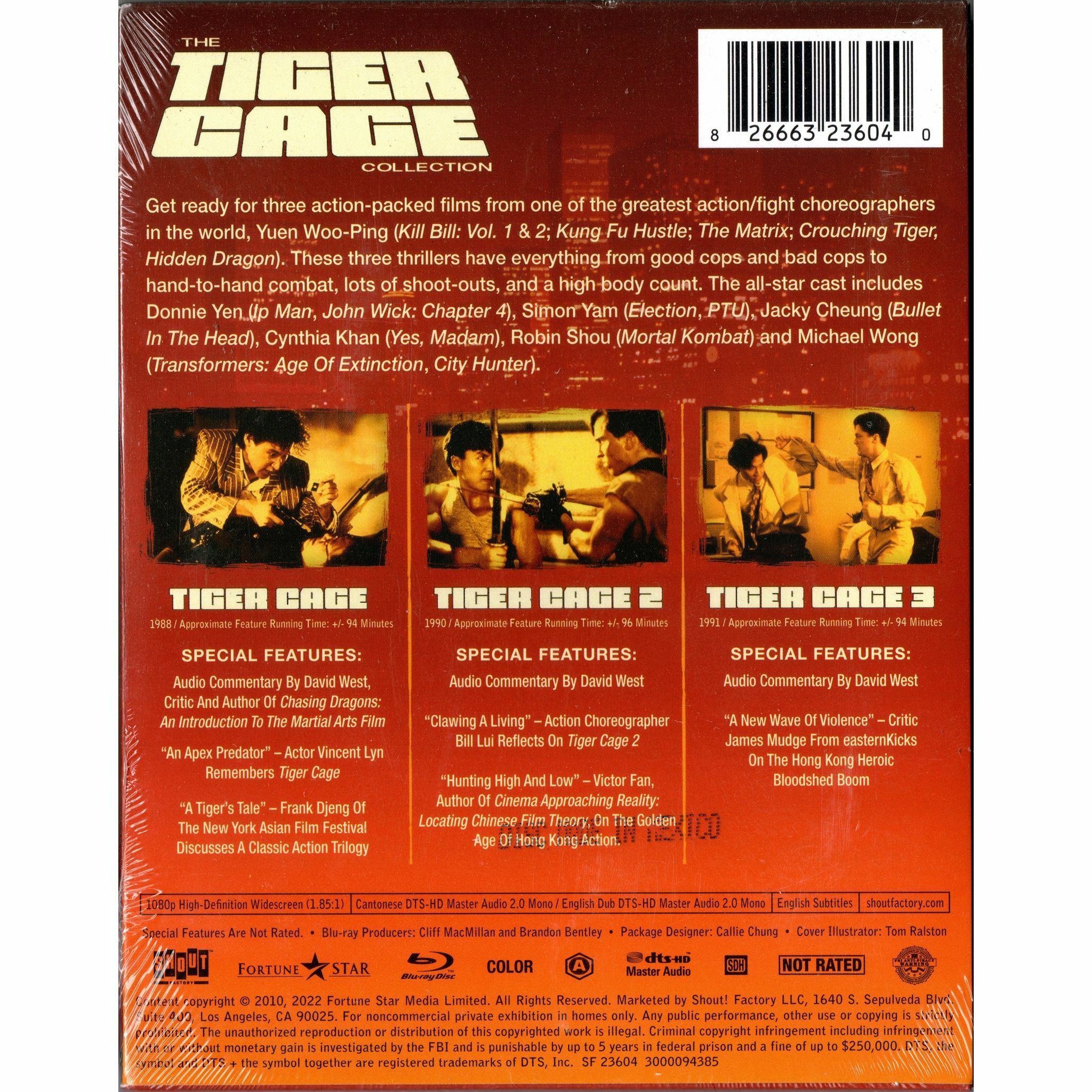 The Tiger Cage Collection (1988-1991) (Blu-ray) (US Version)