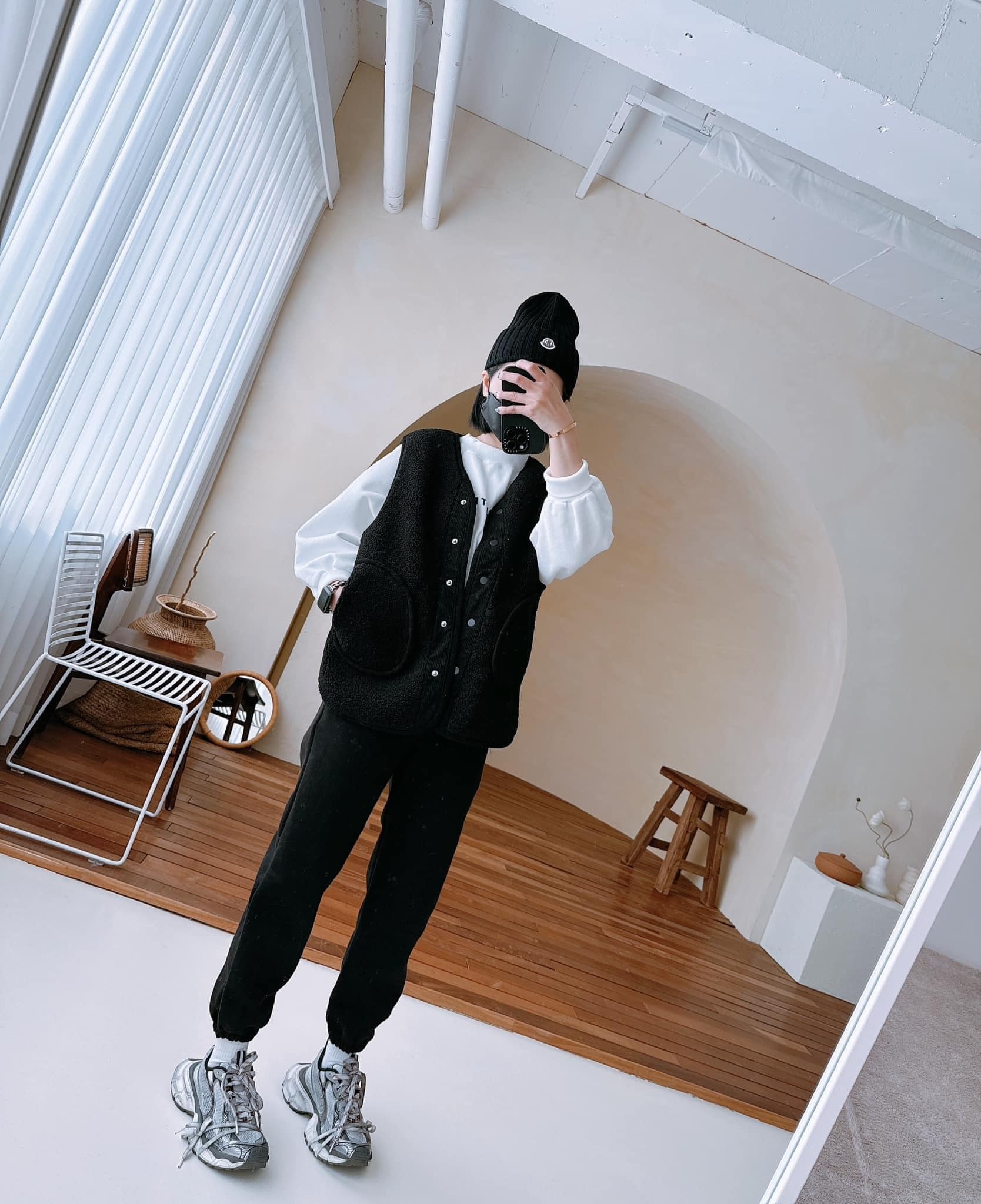 ᴴᴼᵀ ▸▸店長推薦◃◃ 秋冬新款/抽繩縮口棉褲 MANIFEST正韓🇰🇷