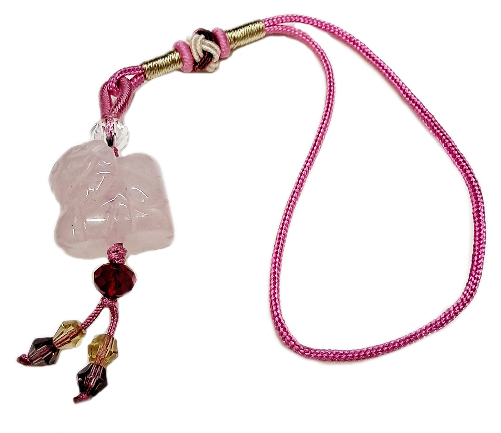 羊{粉晶}吊飾【十方】133838