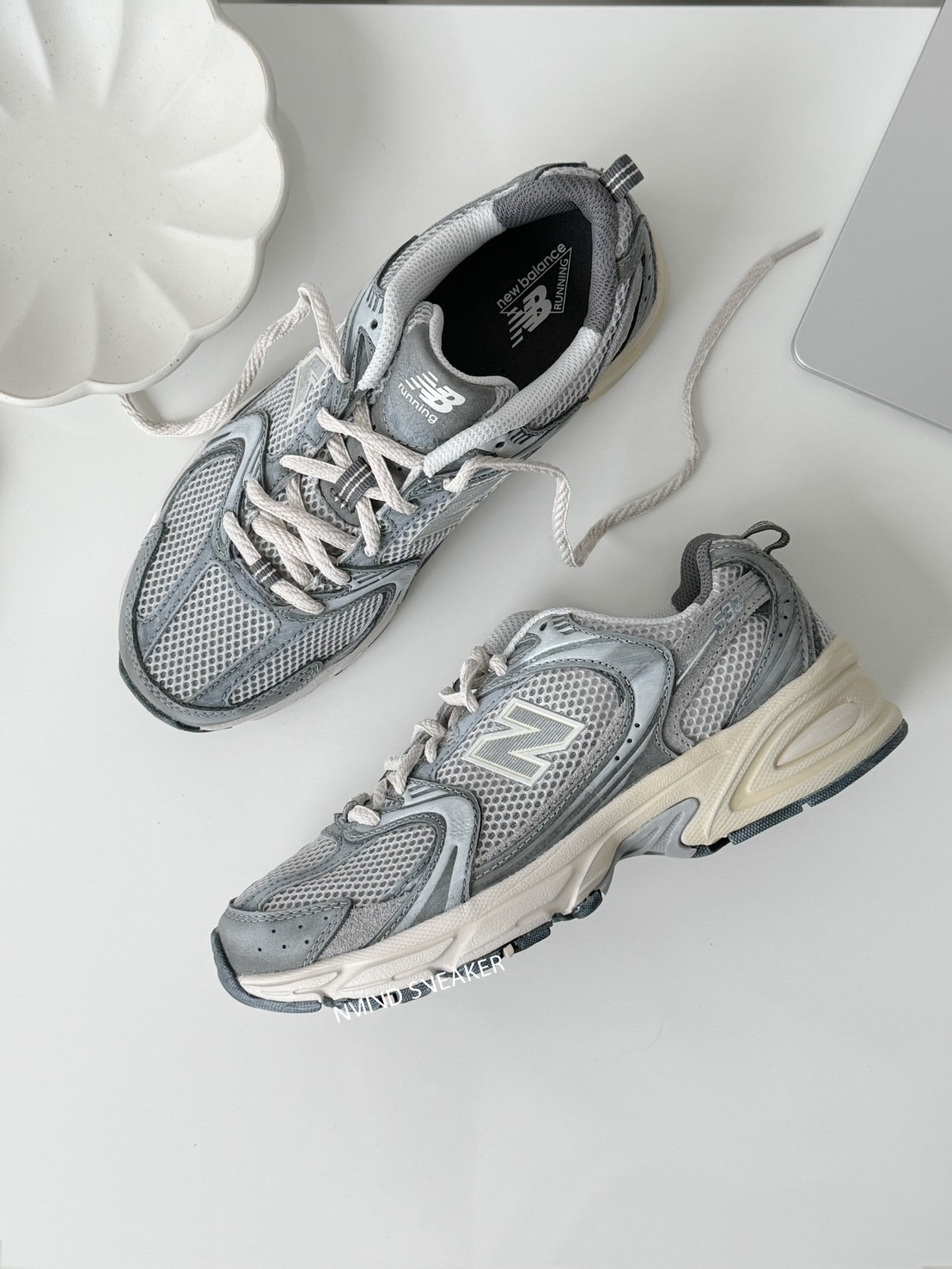 New Balance 530 髒髒灰藍