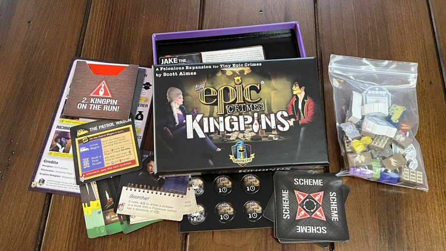 Tiny Epic Crimes: Kingpins