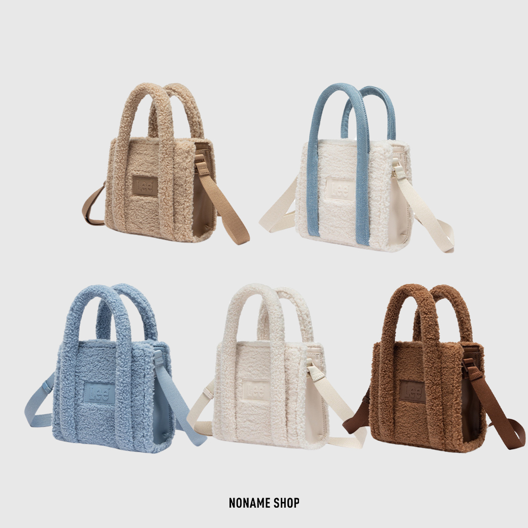LEE 日系 休閒 羊羔毛 燈芯絨 手提包 斜背包 肩背包 五色