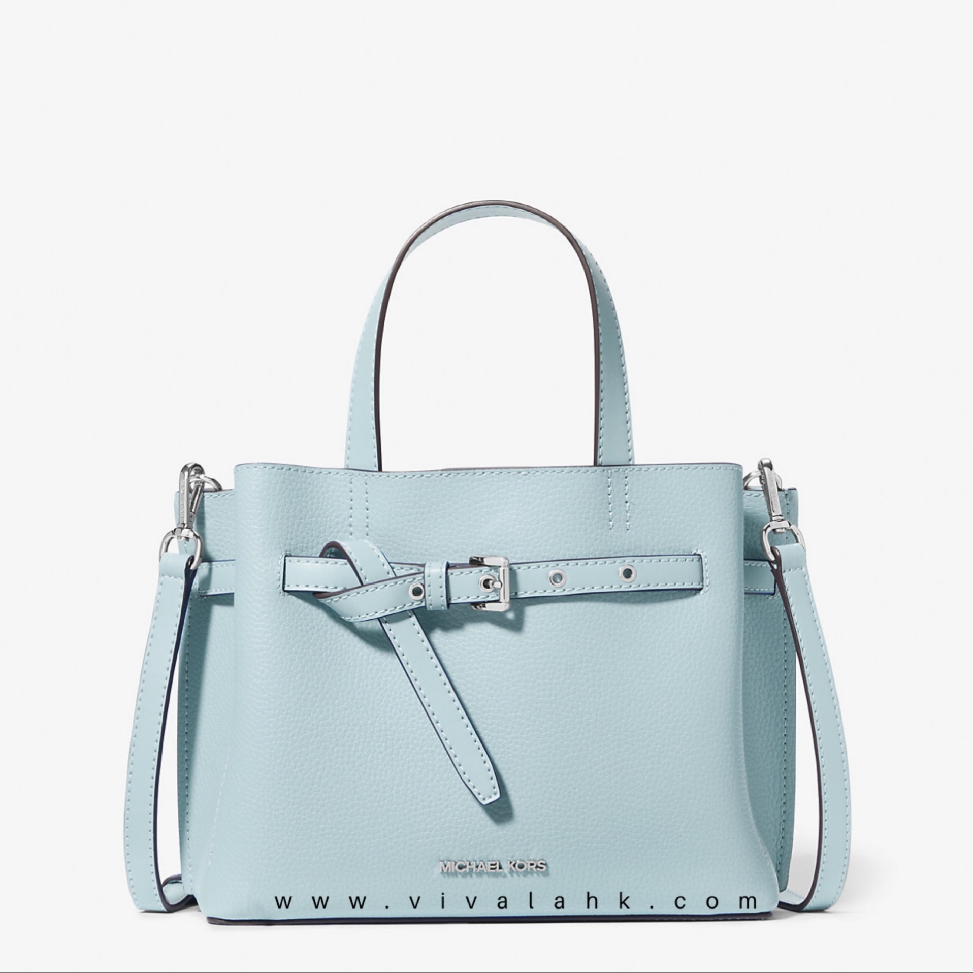 Michael Kors - Emilia 手提+斜孭多用袋 (S) (銀字) (35H3SU5S1T)