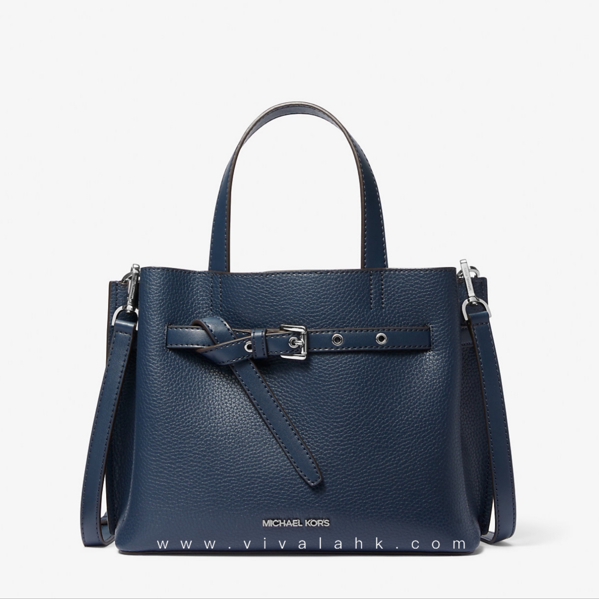 Michael Kors - Emilia Small Pebbled Leather Satchel (35