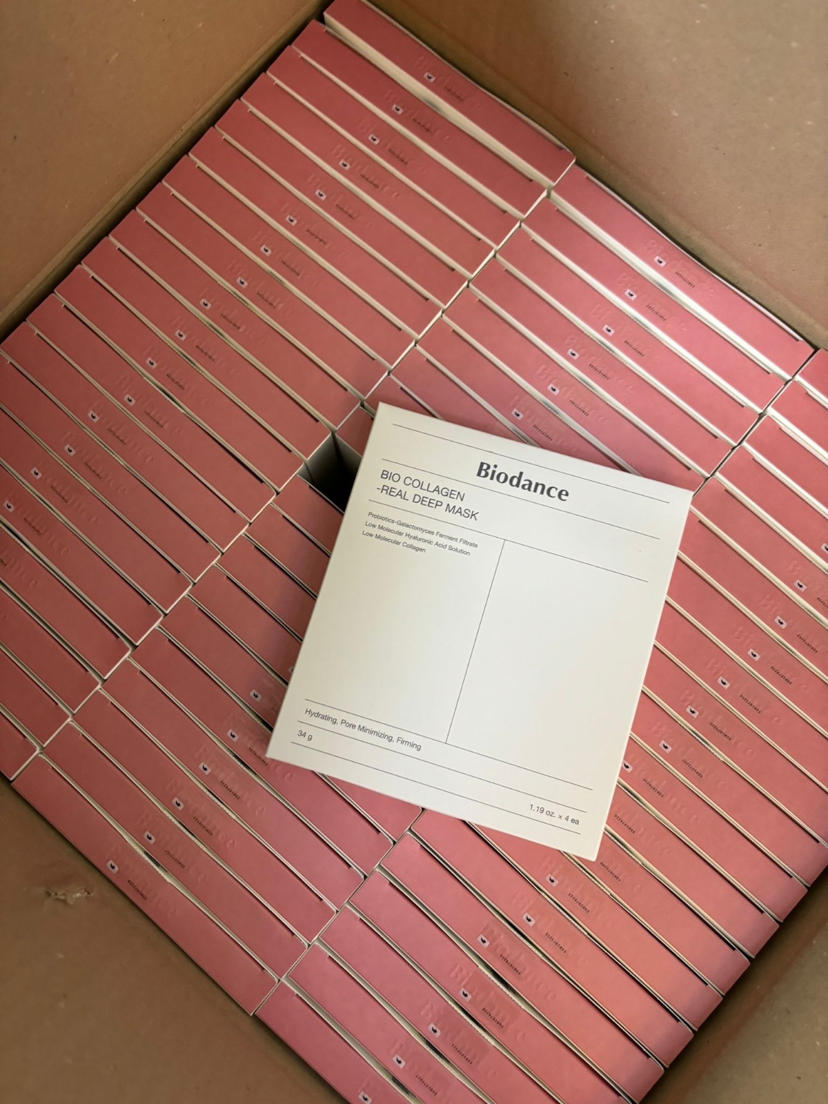 BIODANCE 膠原蛋白麵膜 粉紅