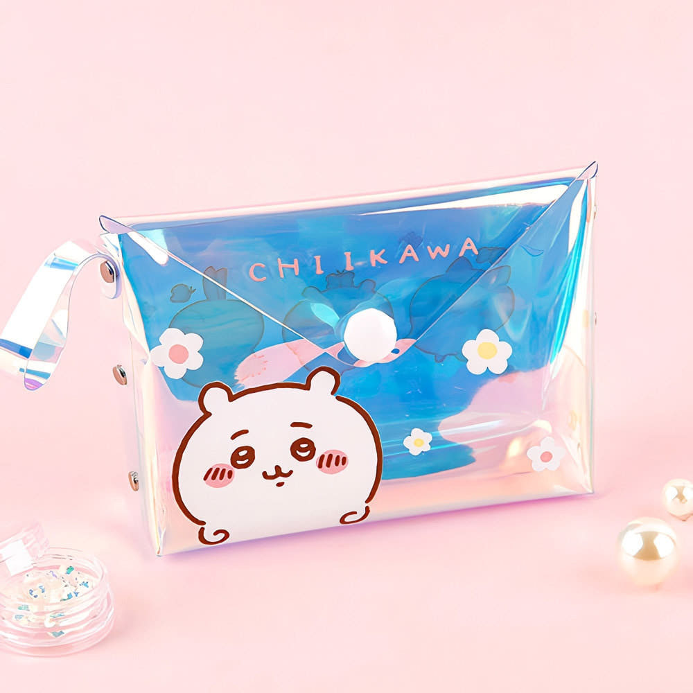 現貨｜韓國限定 Chiikawa 幻彩旅行化妝袋