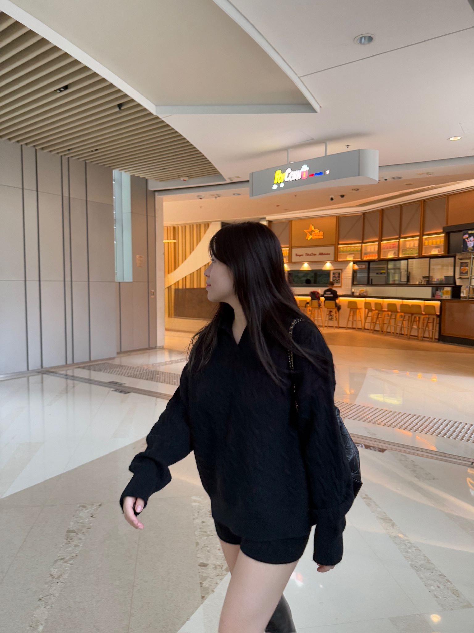 自留兩色! 休閒麻花polo領超顯瘦套裝