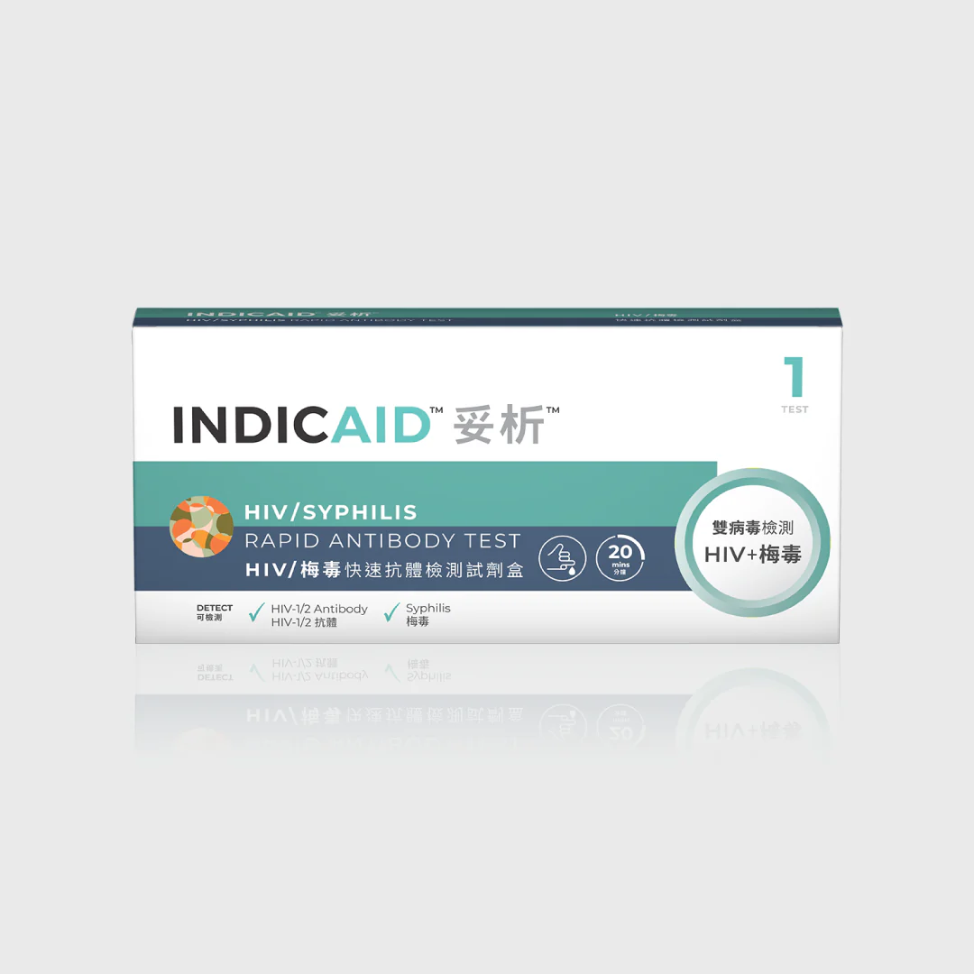 INDICAID™妥析™ HIV / 梅毒快速抗體檢測試劑盒