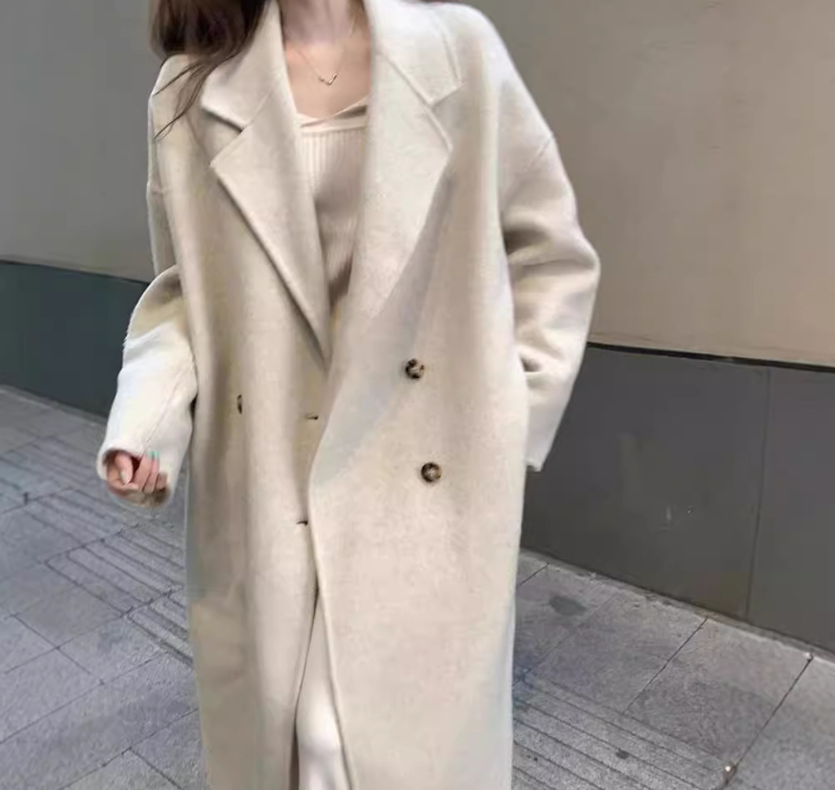 ᴷᴼᴿᴱᴬ 正韓 氣質經典必備款翻領長版大衣（三色）
