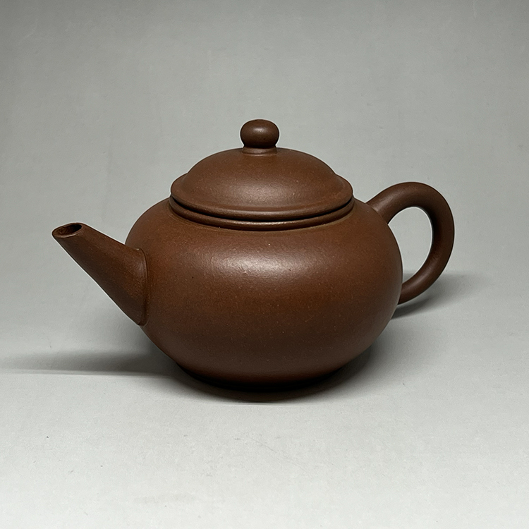 古錫六方式茶壺｜清末〜民国初期 茶香自在】1970年代標準壺早期紫砂壺國營廠中國宜興單1970年代標準壺