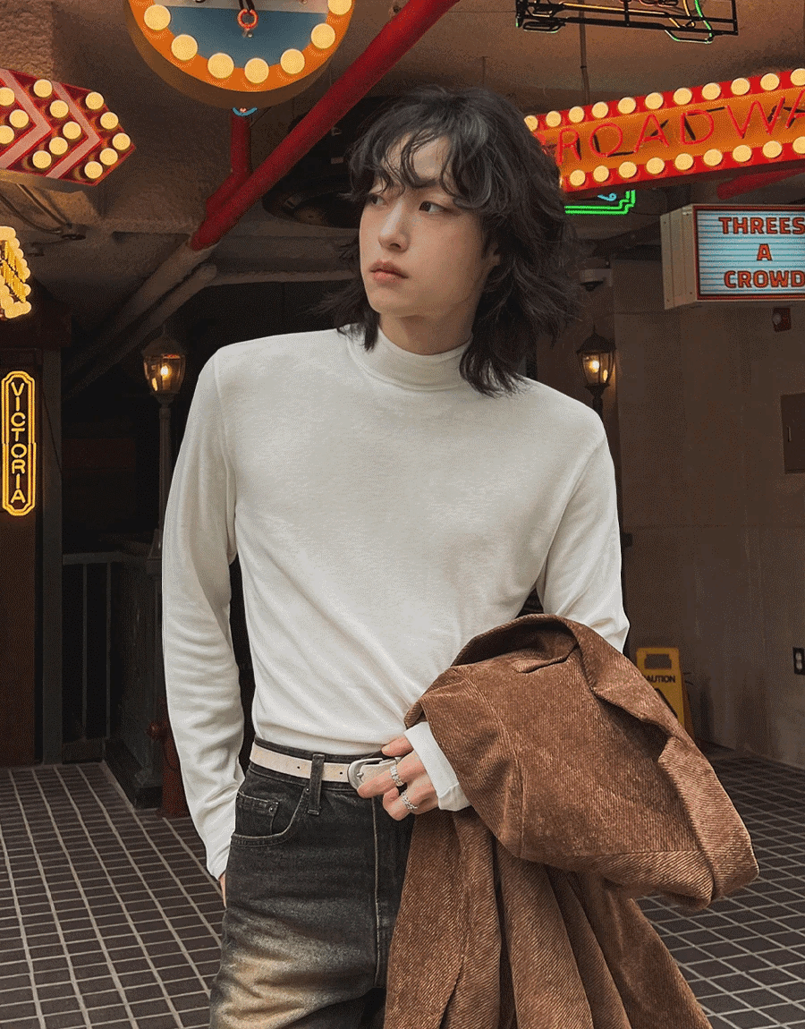 羽毛半領極地T卹(8色)