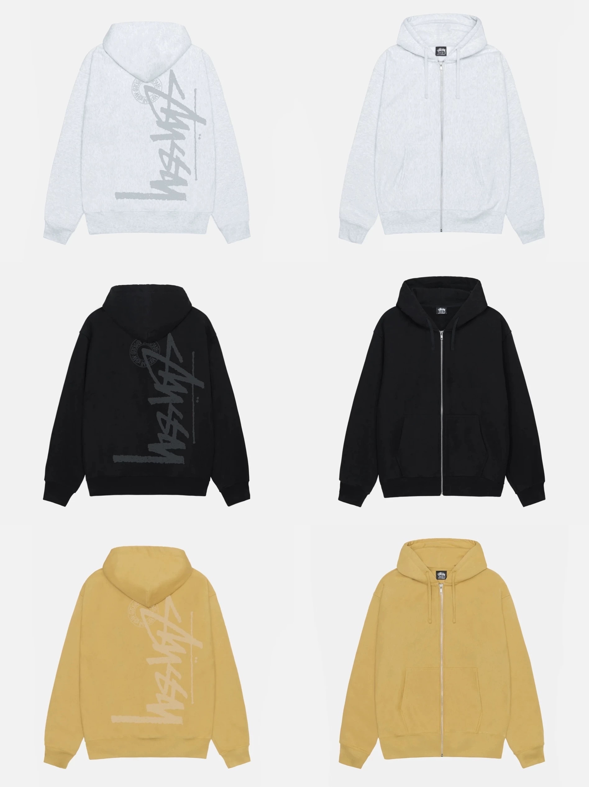 香港代理商入冬Nice 全店 現貨限量30件 Stussy fw24 BUANA STOCK 連帽外套 休閒外套