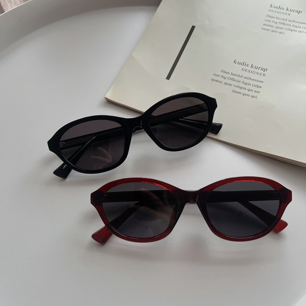 S0157102韓系貓眼墨鏡/二色