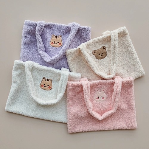 Fluffy可愛咩咩系列-休閒手提袋(人物/LOGO版)