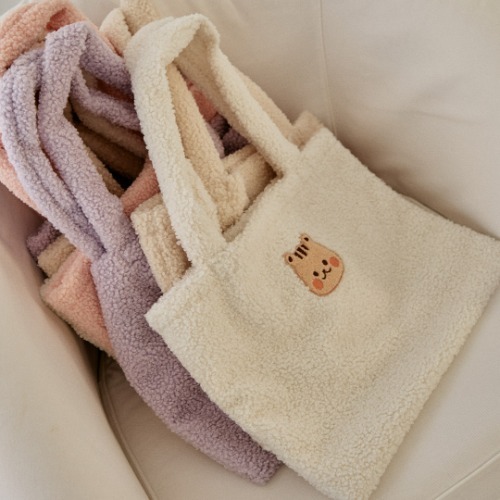 Fluffy可愛咩咩系列-休閒手提袋(人物/LOGO版)