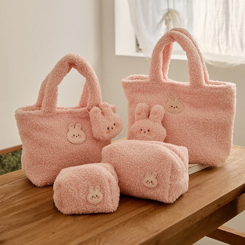 Fluffy可愛咩咩系列-收納空間化妝包(M)