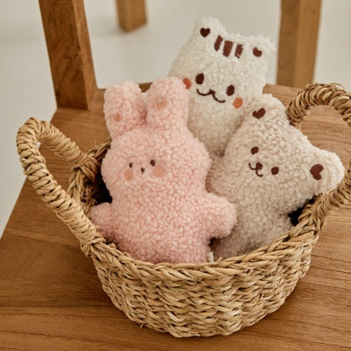 Fluffy可愛咩咩系列-立體全身玩偶鑰匙圈