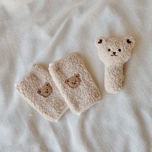 Fluffy可愛咩咩系列-嬰兒推車兩肩安全帶保護套