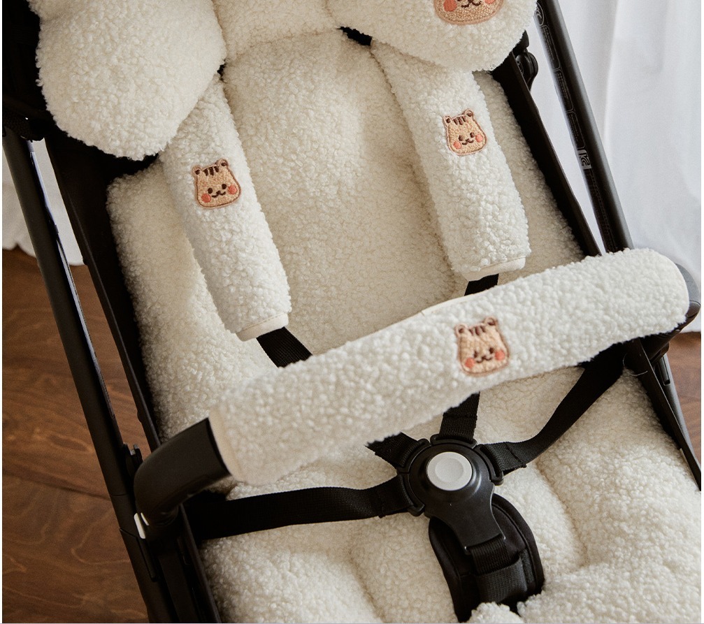 Fluffy可愛咩咩系列-嬰兒推車護桿保護套