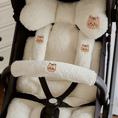 Fluffy可愛咩咩系列-嬰兒推車護桿保護套